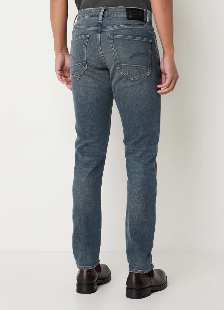 Kavbojke slim fit G-Star RAW 3301 z barvnim pranjem