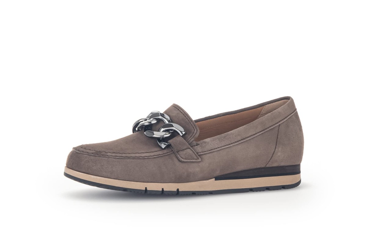 GABOR Klassische Slipper taupe