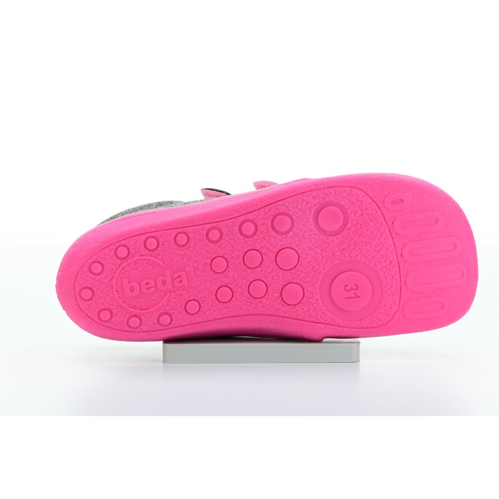 Beda Candy Softshell Barfußsneakers (BF 0001/W/N/soft)