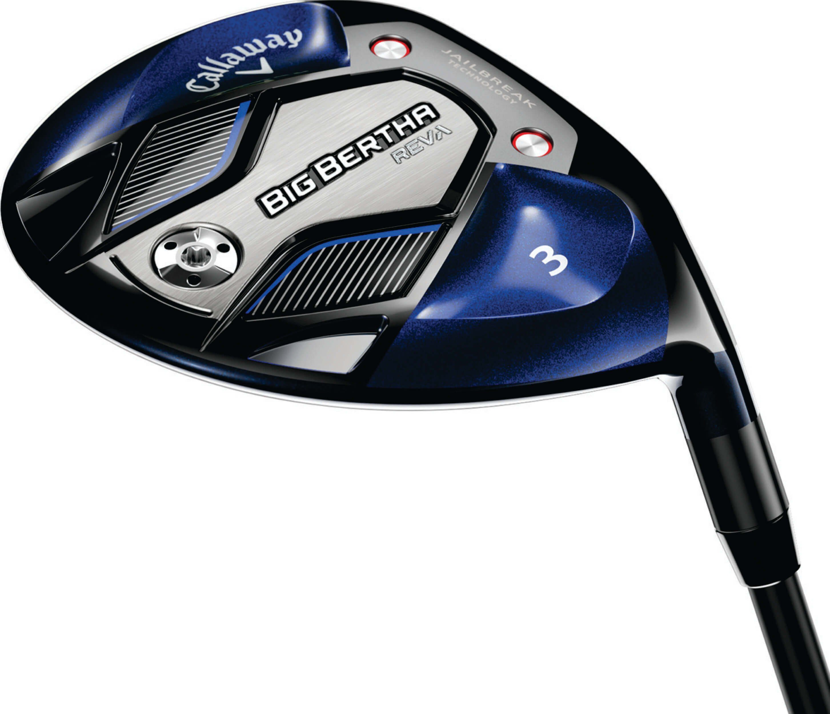 Callaway Fairwayholz Callaway Golf Big Bertha Reva 21 Fairway Holz für, 1 Stück, 1-tlg., Damen - Rechts - 19°