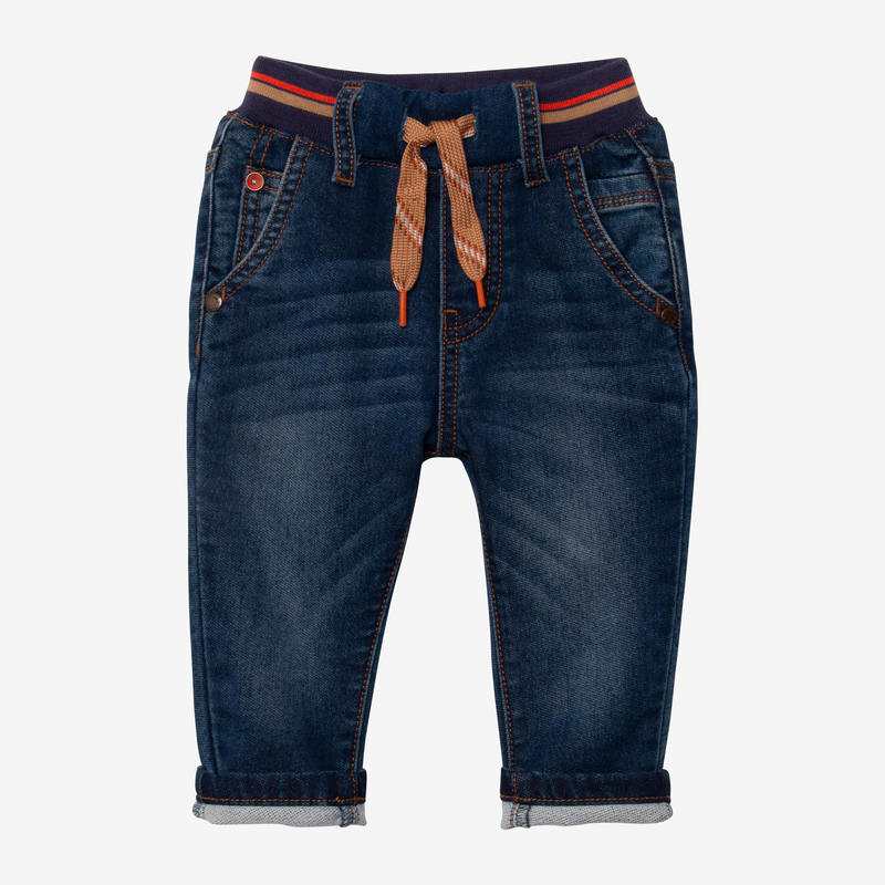 Jean garçon ceinture rayée Catimini