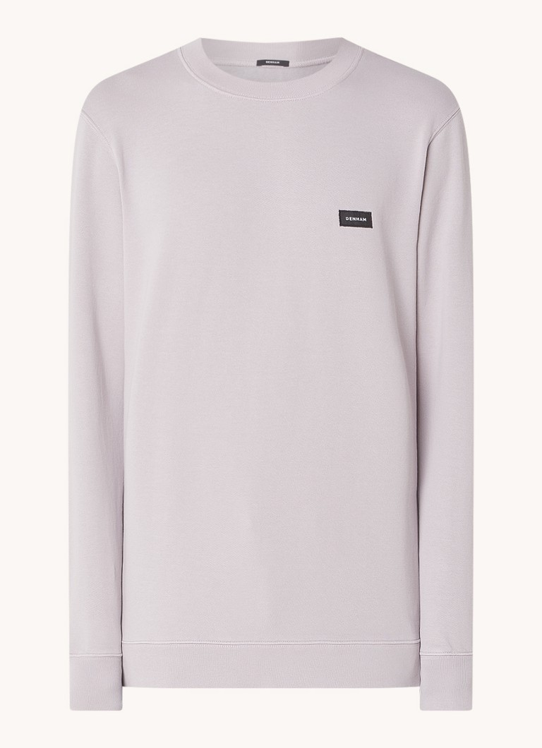 Denham Sweater with logo and stretch
