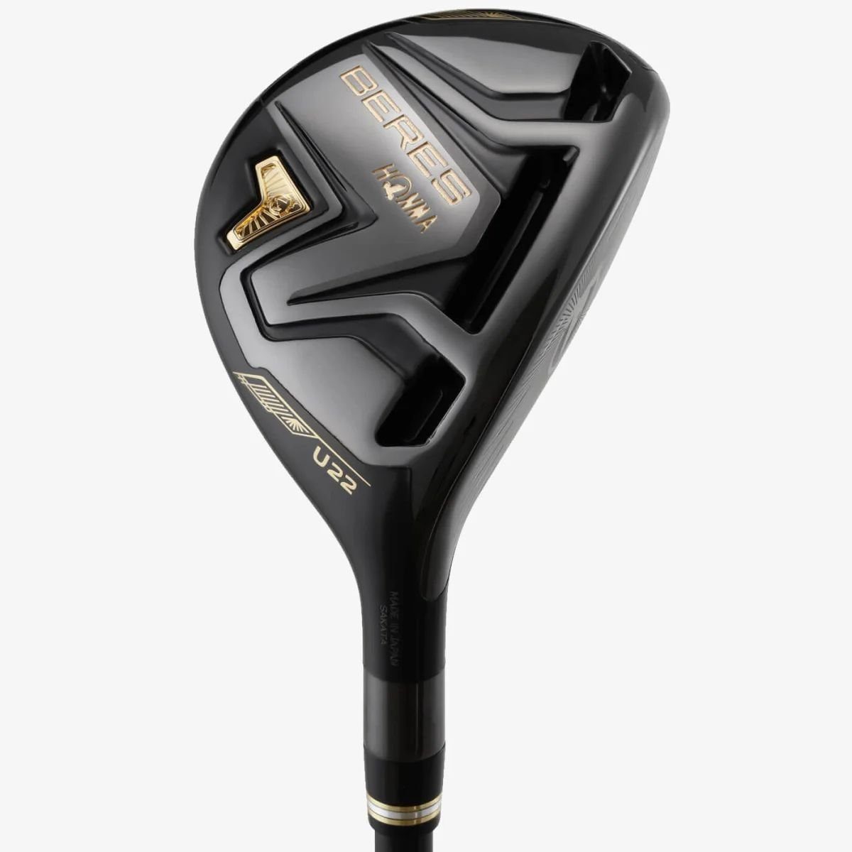 Honma Hybrid Honma Golf Beres Black Utility Herren, 1 Stück, 1-tlg., Regular - #4 - 22° - Rechts