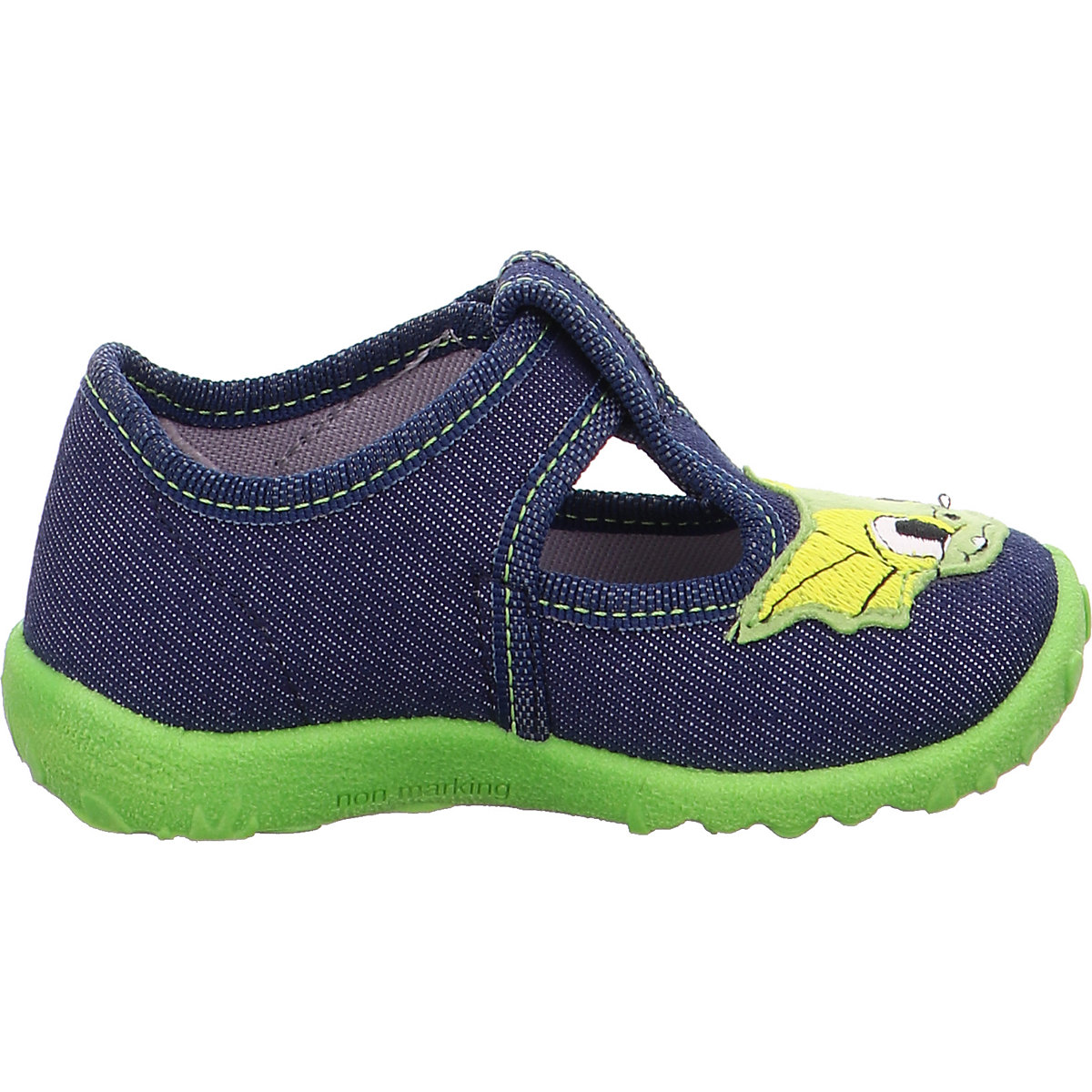 Baby Hausschuhe SPOTTY WMS Weite M für Jungen
