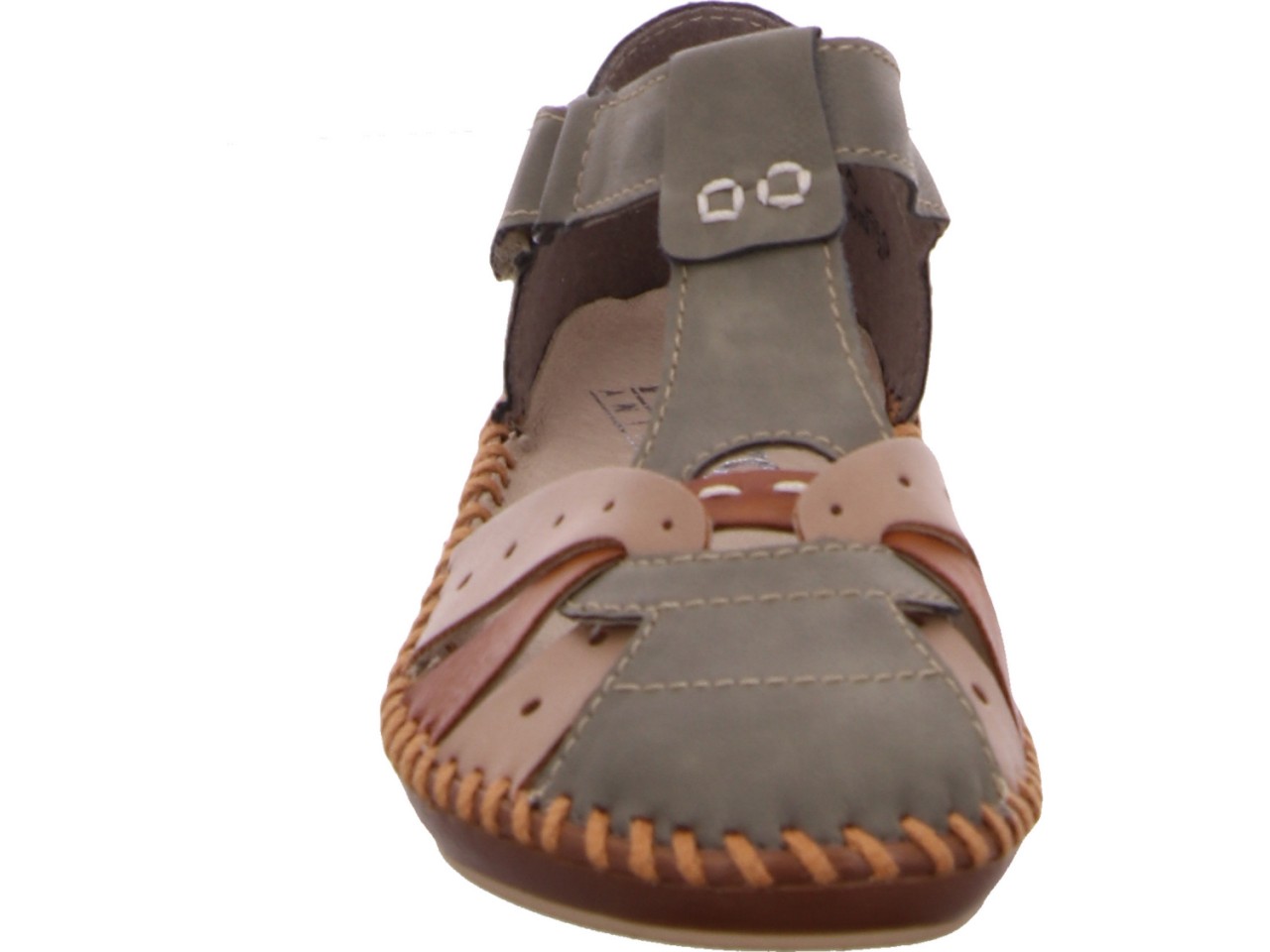 RIEKER Sportliche Slipper grün