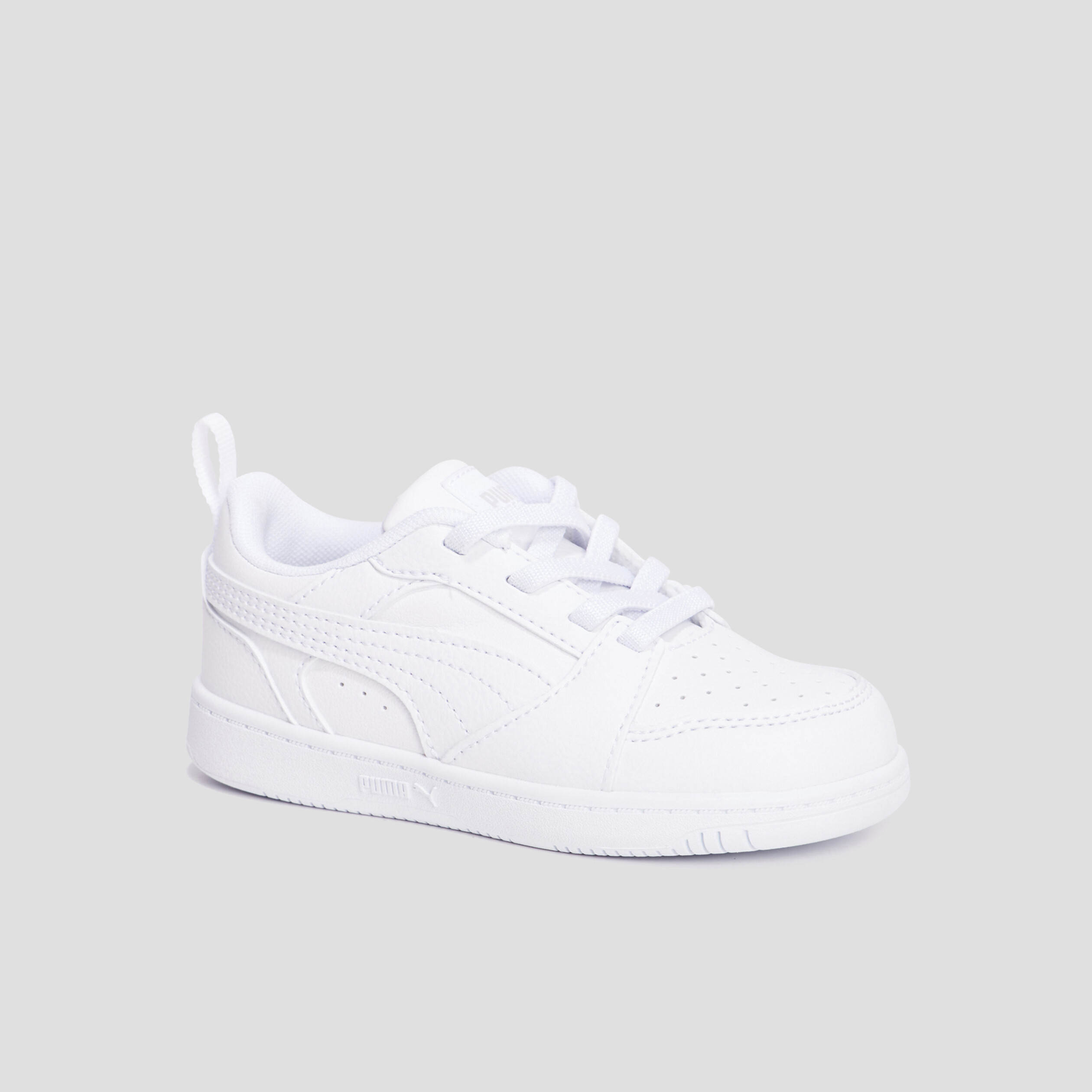 Tennis basses Puma Rebound Joy blanc fille | La Halle