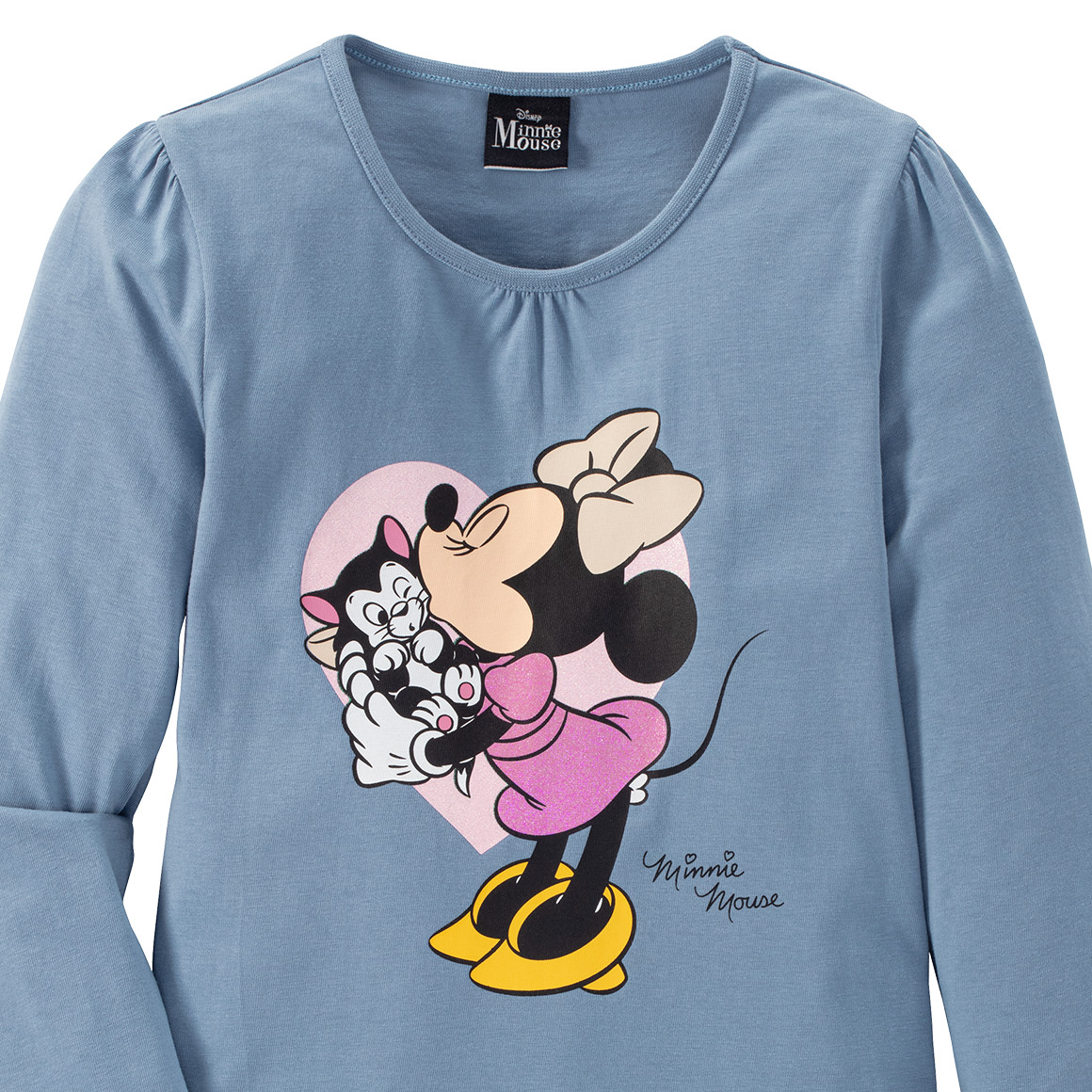 Minnie Maus Langarmshirt mit großem Print