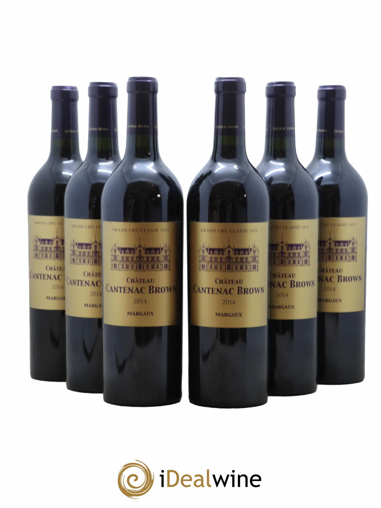 Château Cantenac Brown 3ème Grand Cru Classé  2014 - Lot de 6 Bouteilles