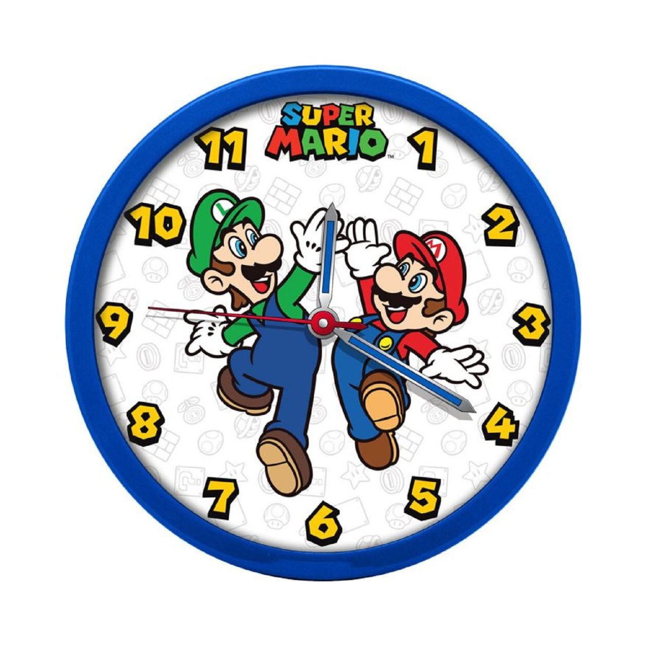 COFI 1453 Super Mario analoge Wanduhr 25cm: Der Blickfang für jedes Gamer-Zimmer