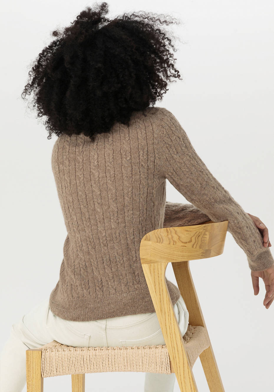Pullover aus reinem Baby-Alpaka