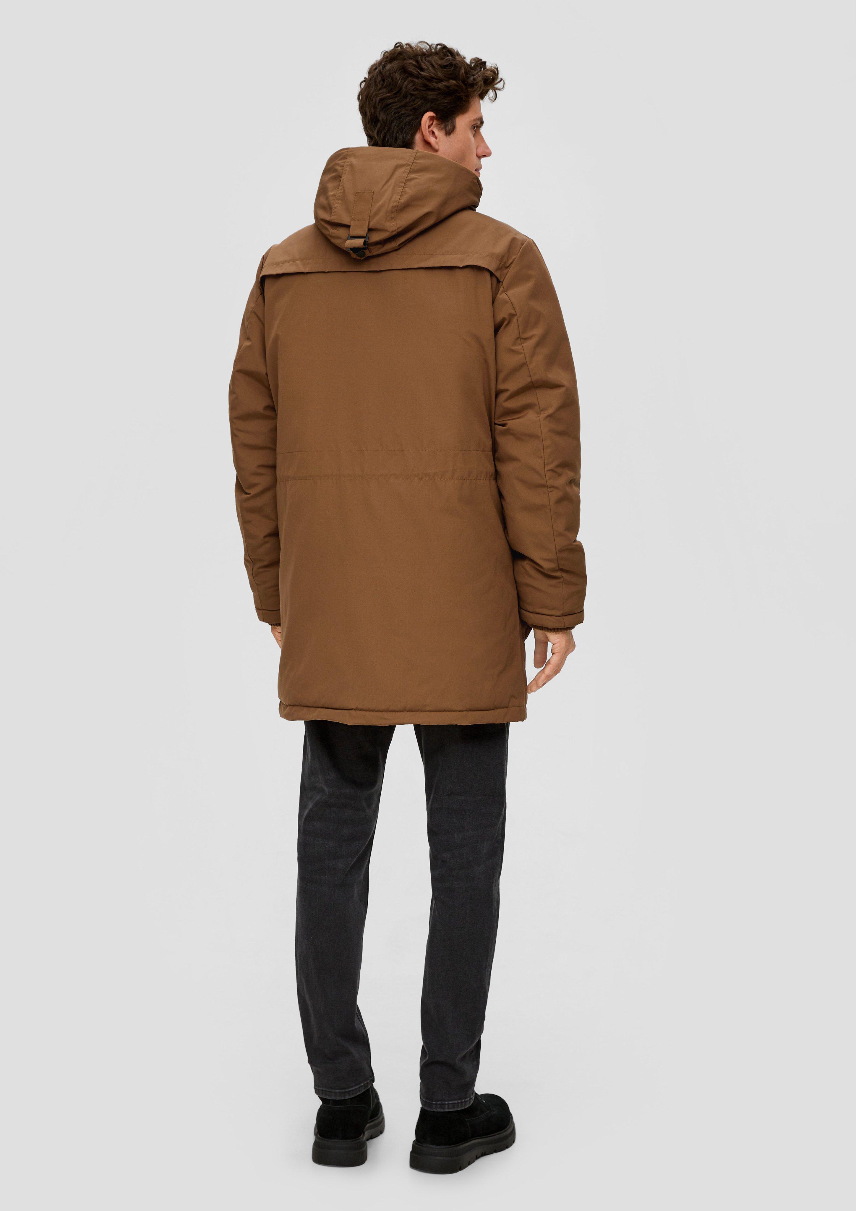 Jacke mit fixierter Kapuze  2132326-8485