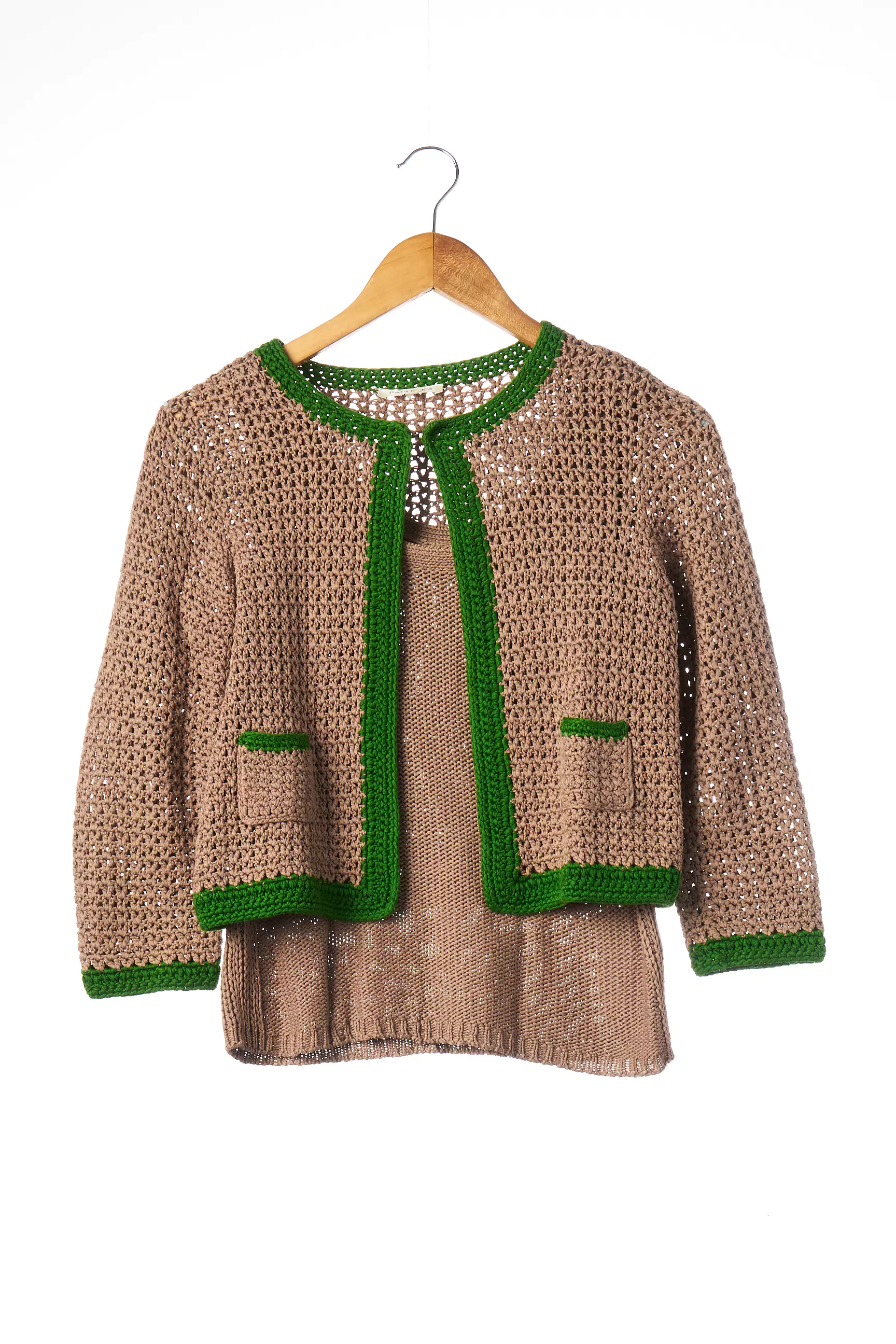 Paule Ka Twinset Femme couleur marron