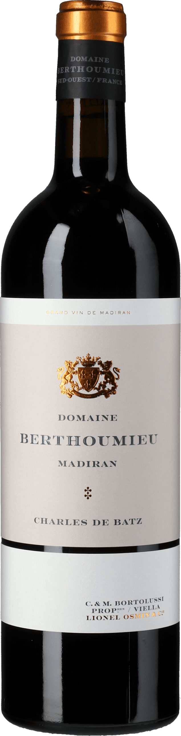 Domaine Berthoumieu: Madiran Cuvee Charles de Batz 2017