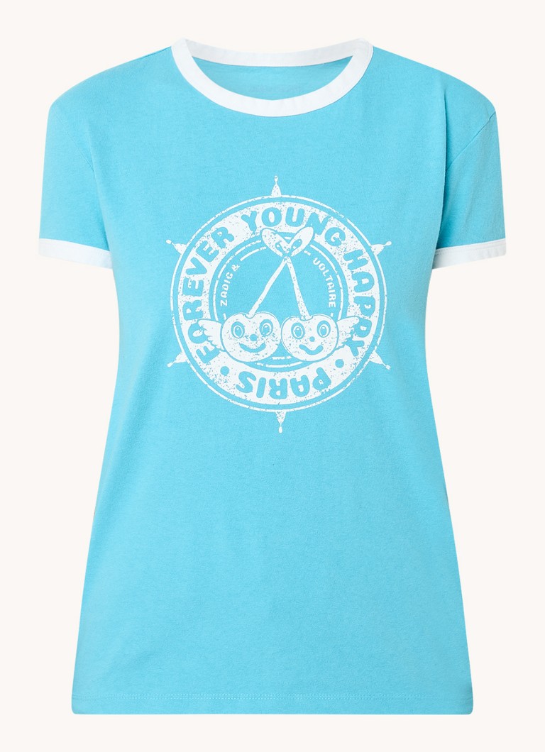 Zadig&Voltaire Walk Blason T-shirt with print