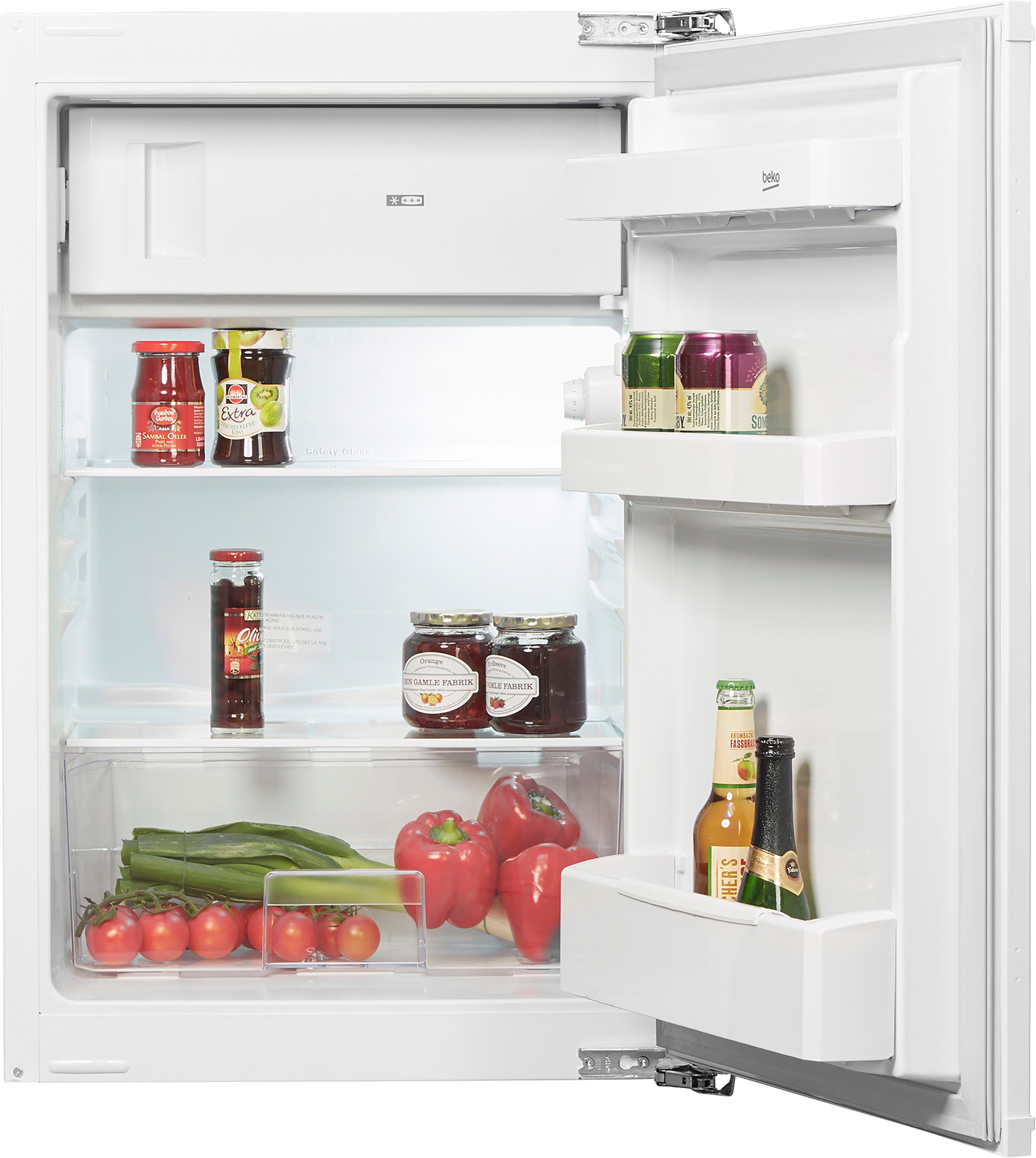 BEKO Einbaukühlschrank B1754FN, 86,6 cm hoch, 54,5 cm breit