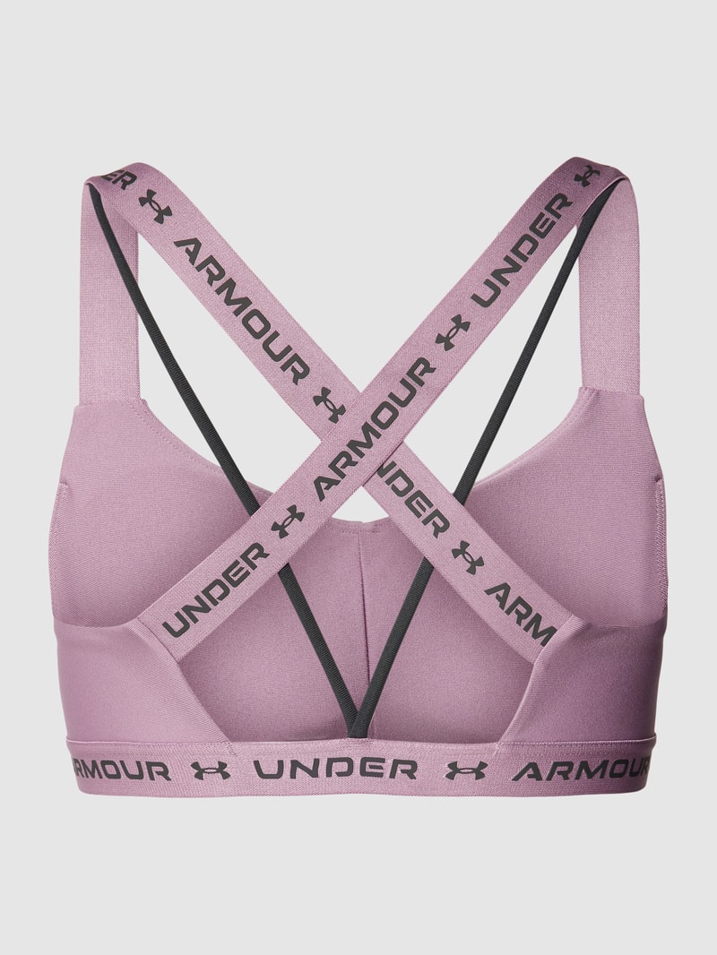 Bralette mit Label-Details in mauve