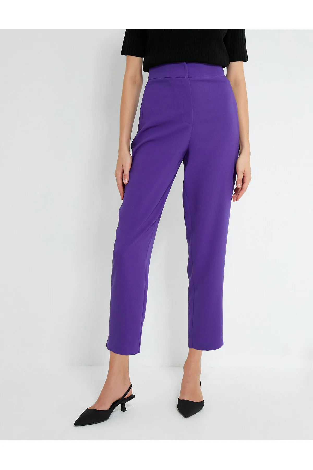 Koton  Crop-Hose mit Taschen