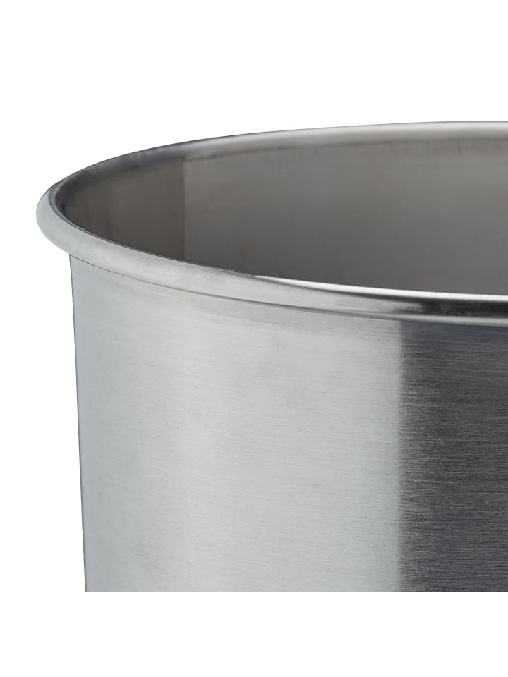 relaxdays Mülleimer für Arbeitsplatte in Silber - 8l Volumen günstig kaufen onesize