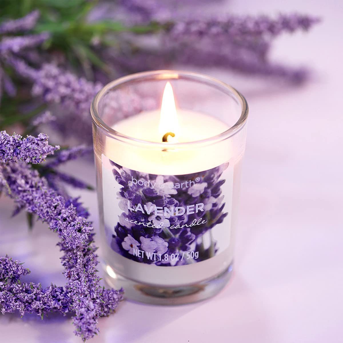 Spa luxetique Pflege-Geschenkset Lavendel Spa Wellness Set, 7-tlg., Beauty Set, Badeset Frauen Geschenk, Geburtstagsgeschenk für Frauen