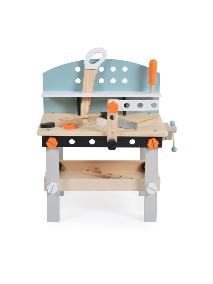 Moni Kinderwerkbank 1176 Holz in bunt günstig kaufen onesize