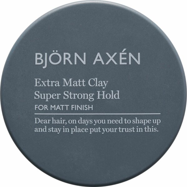 Björn Axén Extra Matt Clay Super Strong Hold Pomade