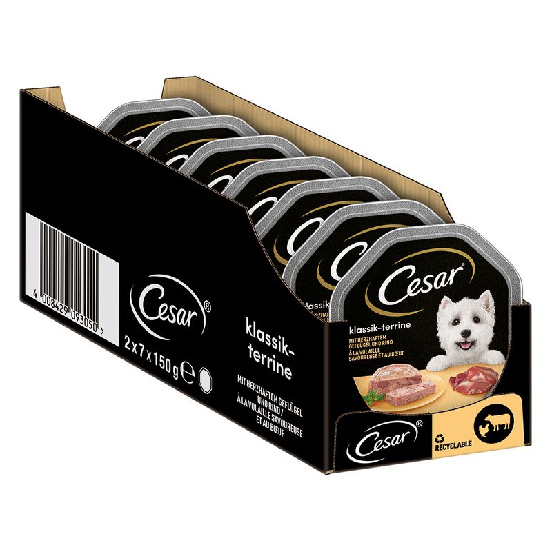 Sparpaket Cesar Schale 56 x 150 g