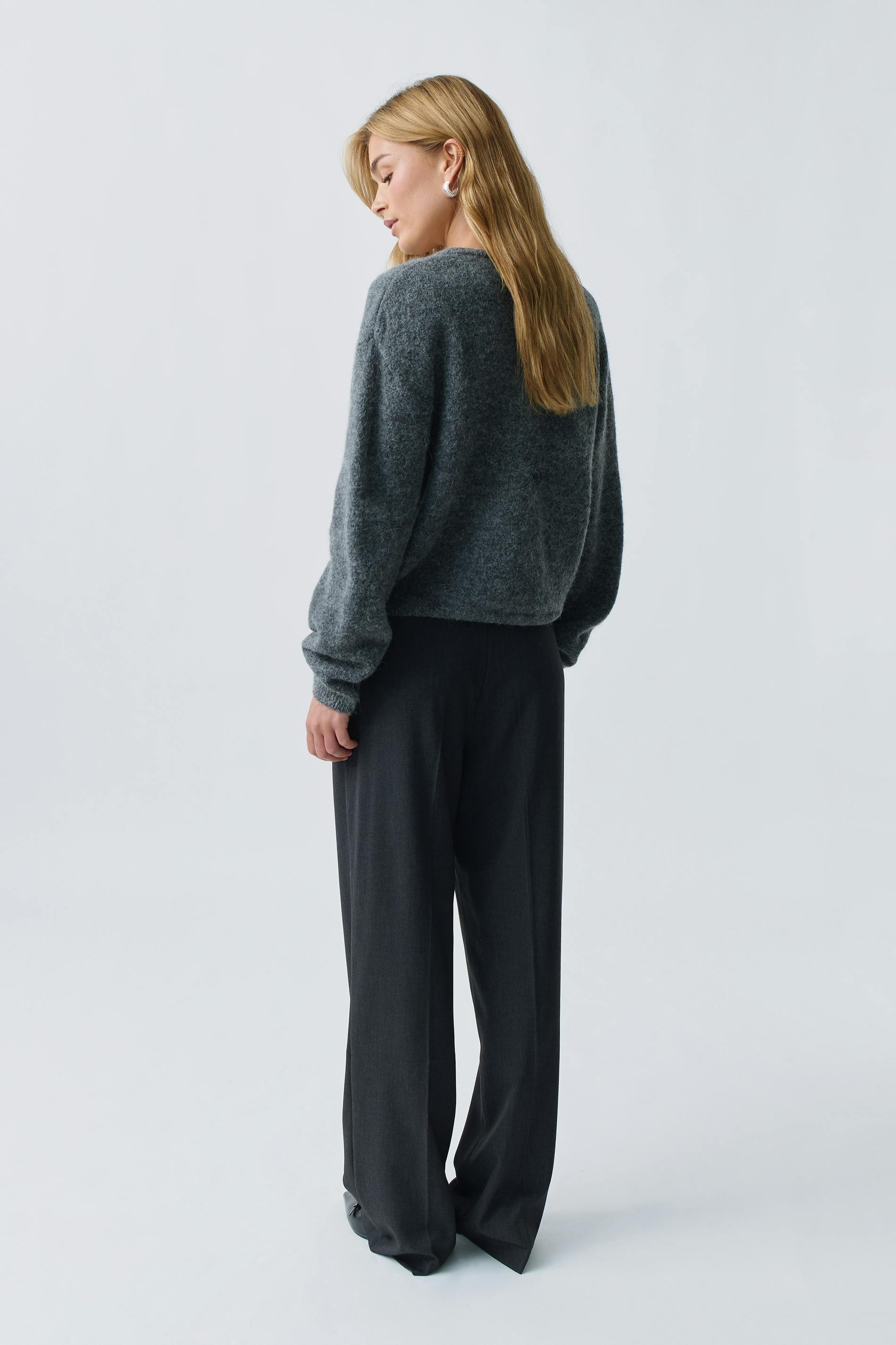 Tailored wide trousers