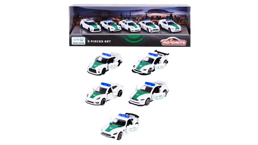 Majorette - Dubai Police 5 Pieces Giftpack - V1