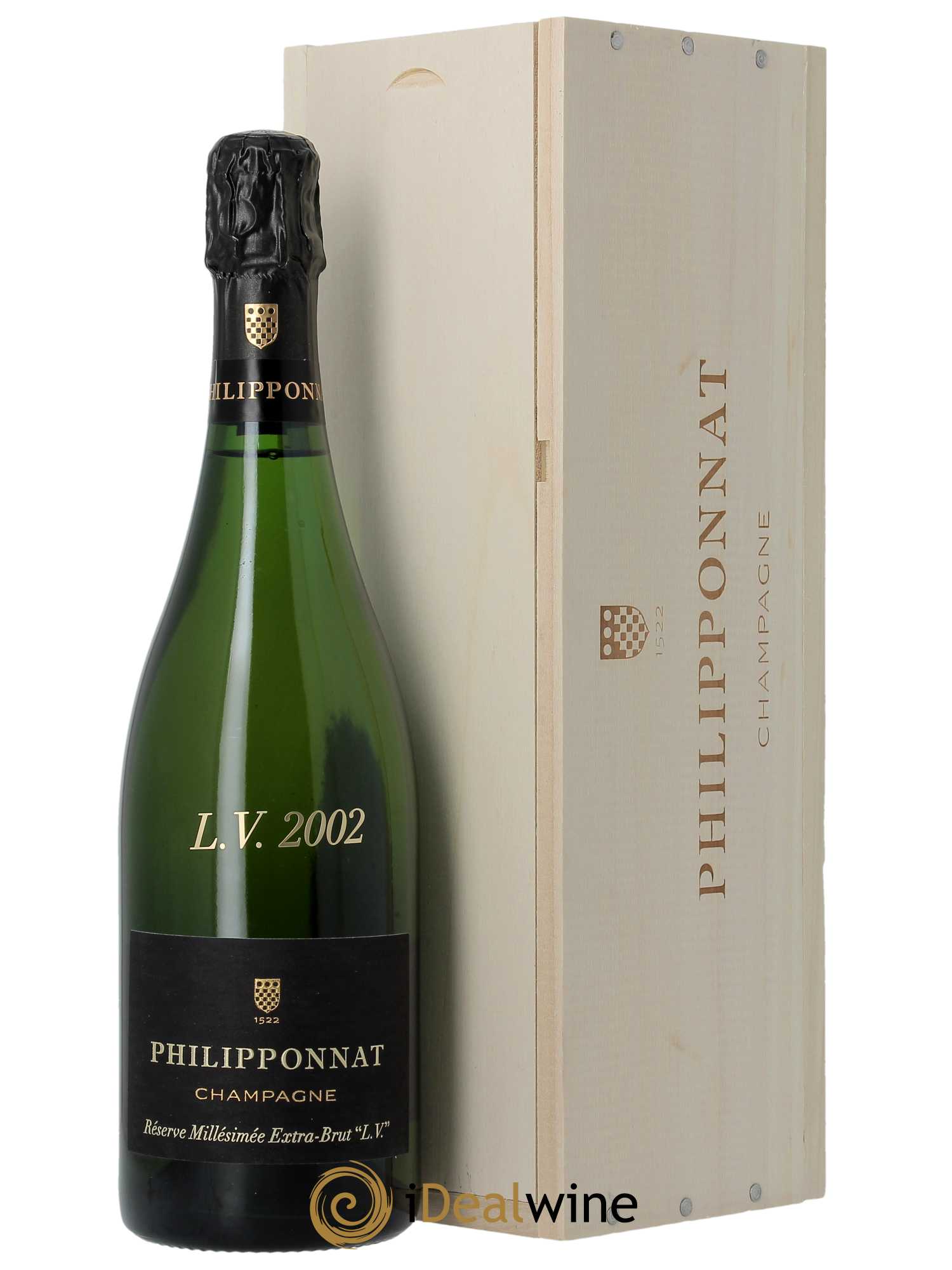 Réservé millésimée LV Philipponnat  2002 - Lot de 1 Bouteille