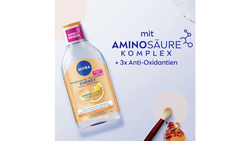 NIVEA Mizellenwasser Energy 400 ml