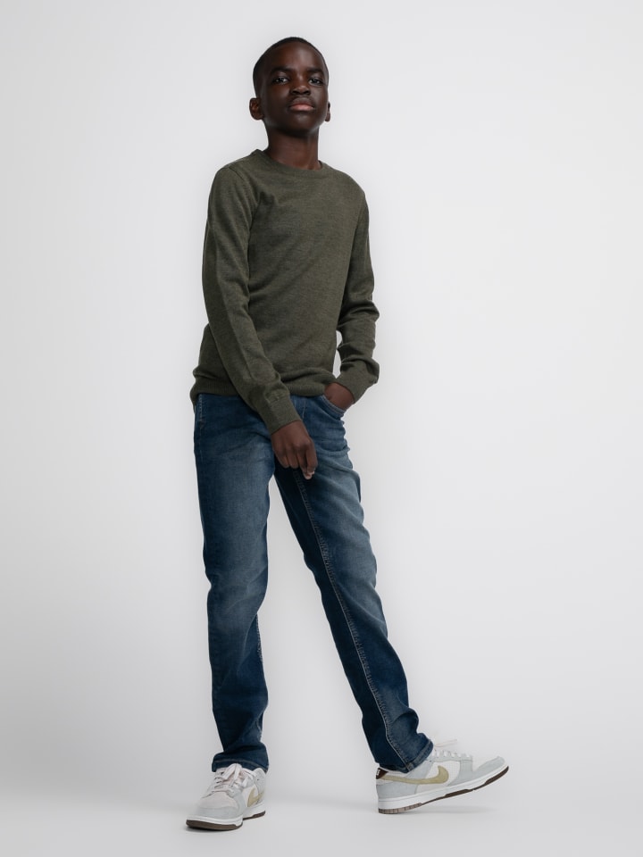 Petrol Industries Starling Straight Fit Denim Siku in Blau günstig kaufen