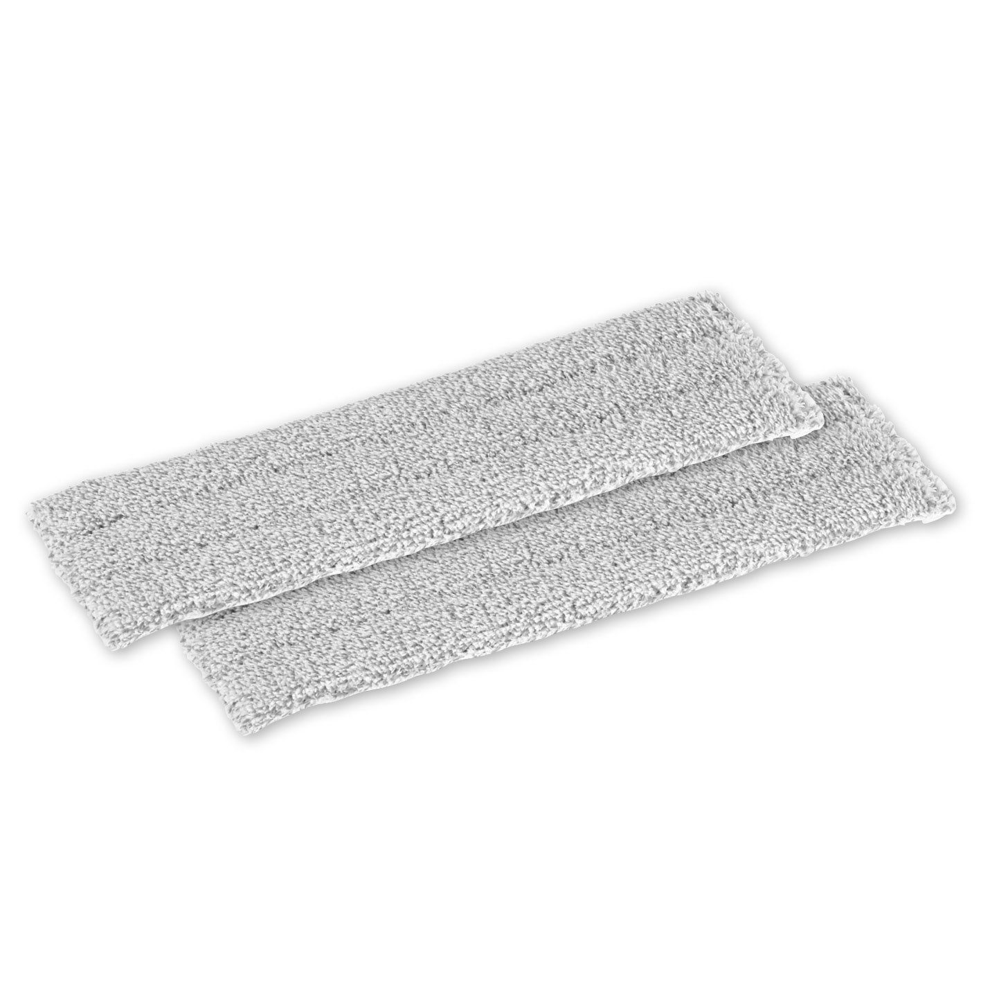 MAXXMEE Wischmopp Ersatz-Wischtuch 2er-Set - grau (ohne Wischmopp)