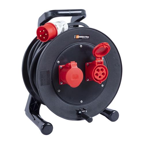 Cablu de conectare Connectra 47.054.25 Kabelhaspel GT38 - 32A - 400V - 25m - H07RN-F - 5G 4,0 mm²