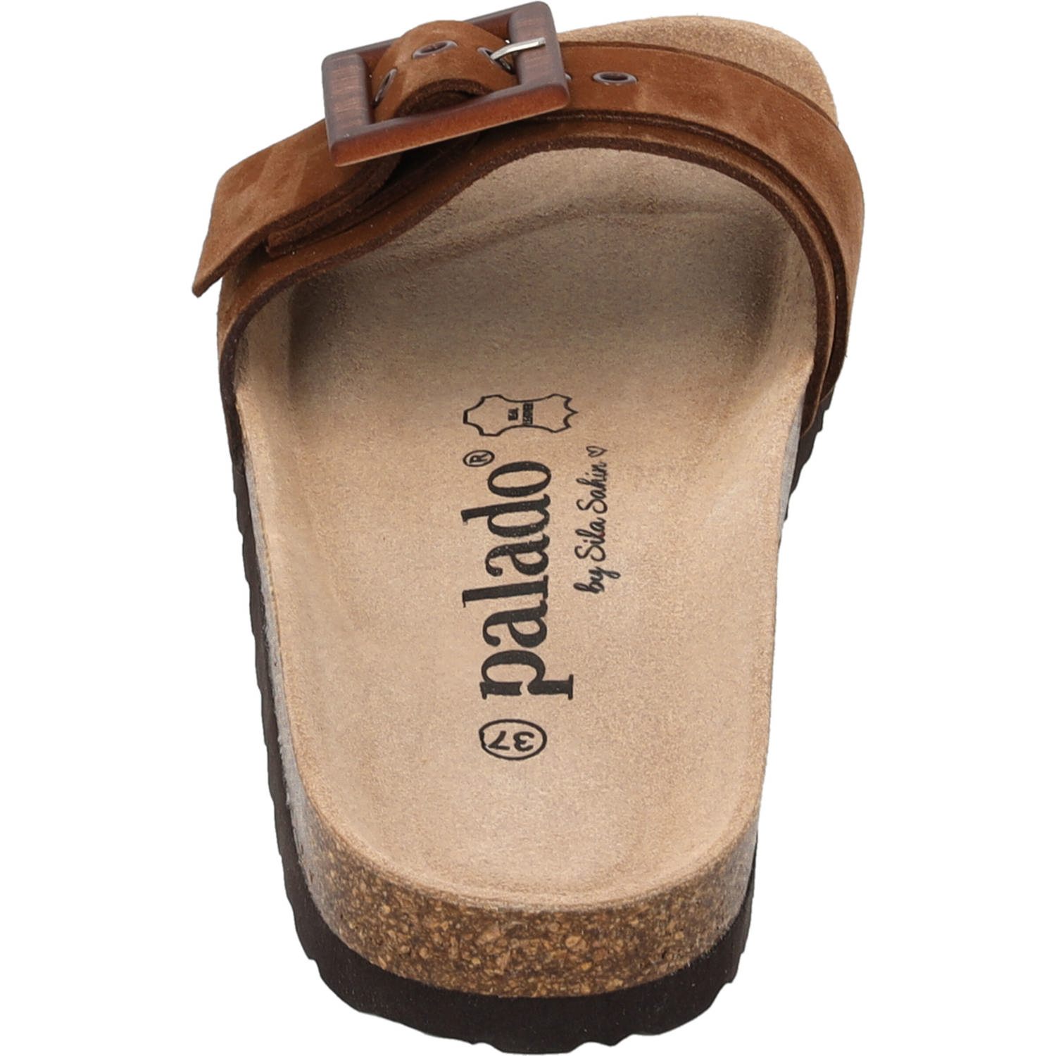 Palado Malta Wood by Sila Sahin, Pantoletten, Damen, Dunkelbraun