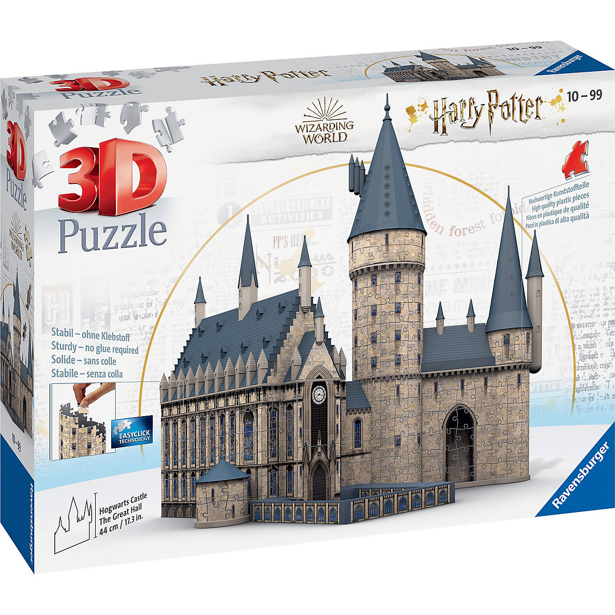 3D-Puzzle Hogwarts Castle Harry Potter, 540 Teile