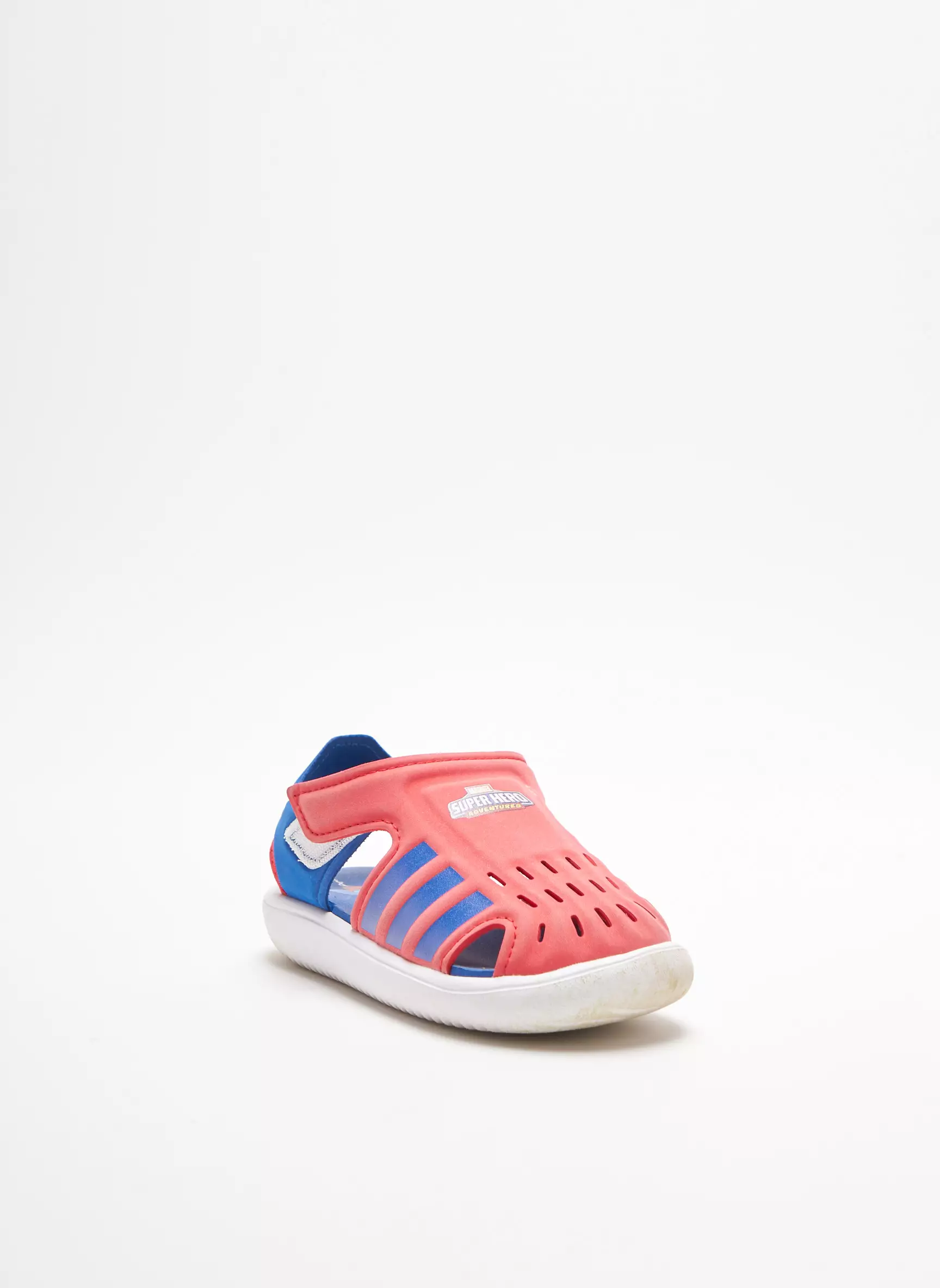 Adidas Sandales Nu Pieds Enfant couleur rouge