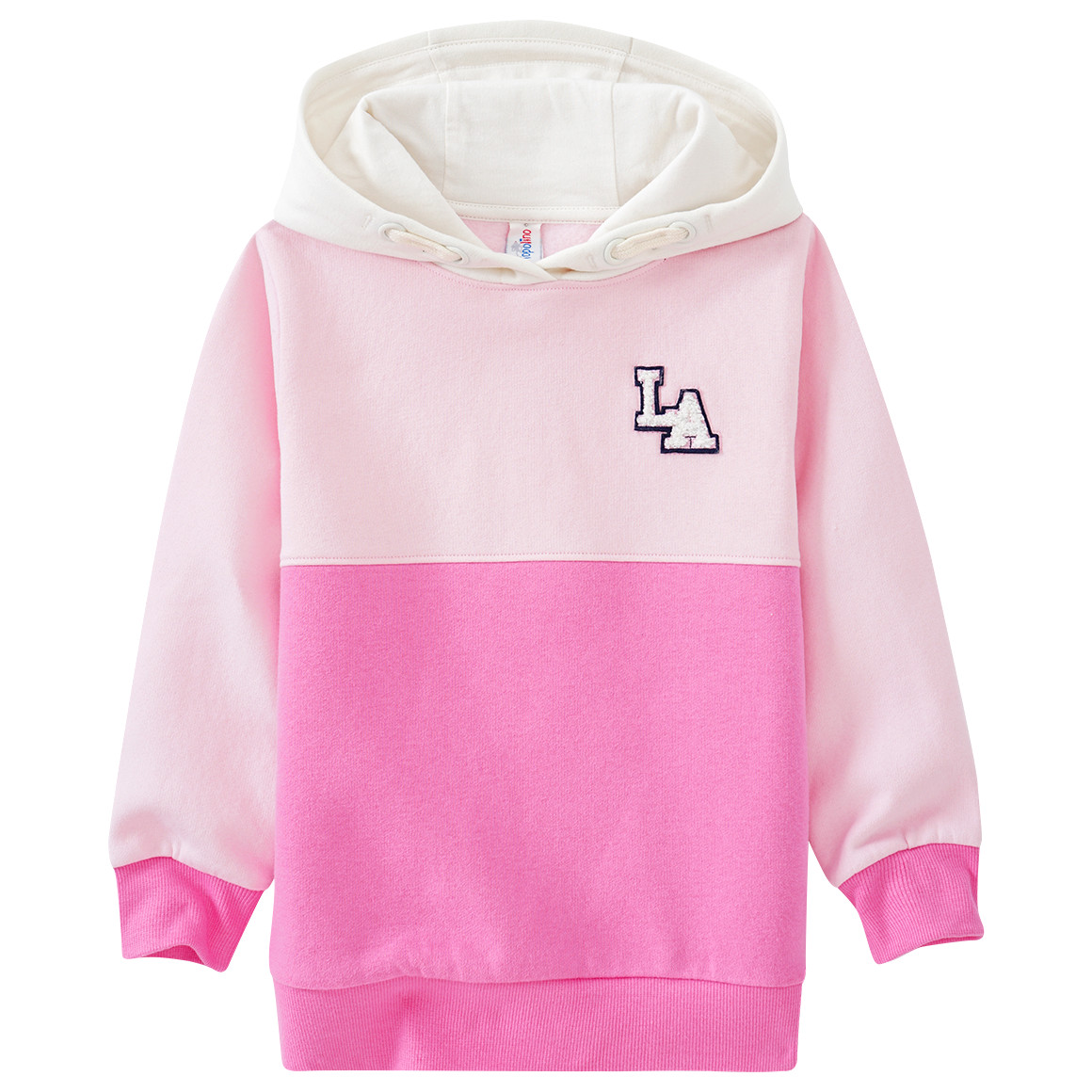 Mädchen Hoodie mit Colourblocking