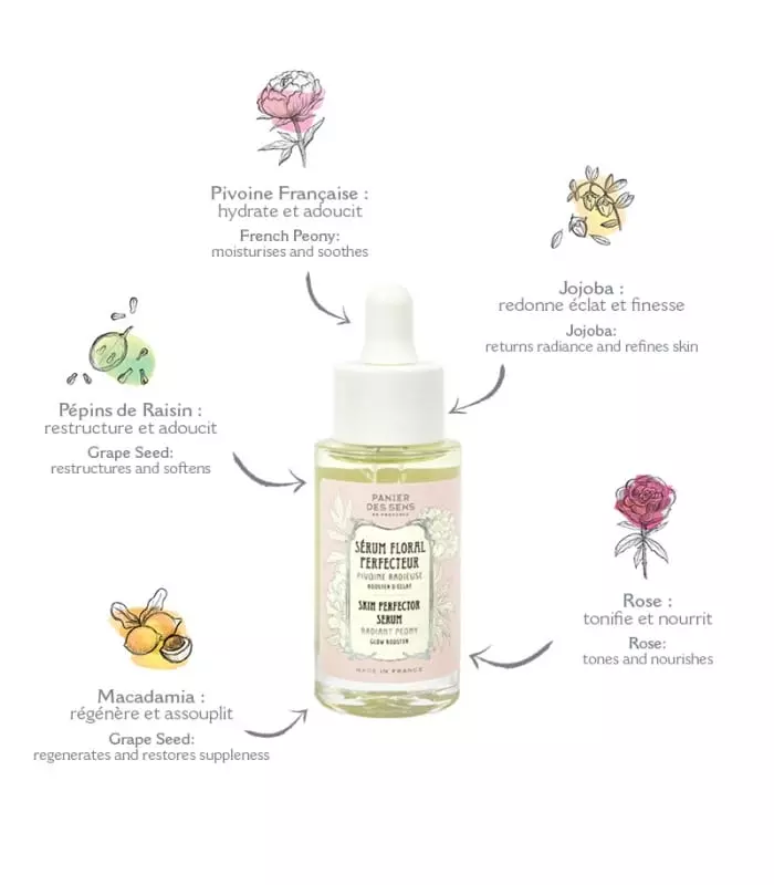 Sérum Floral Perfecteur  Pivoine Radieuse