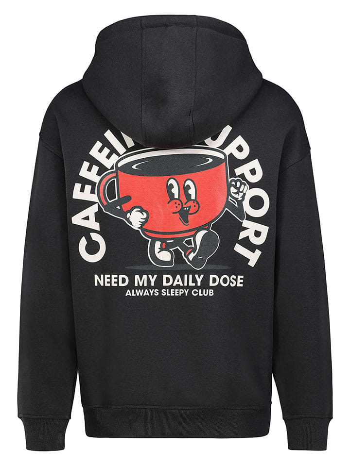 Sublevel Hoodie in Schwarz günstig kaufen