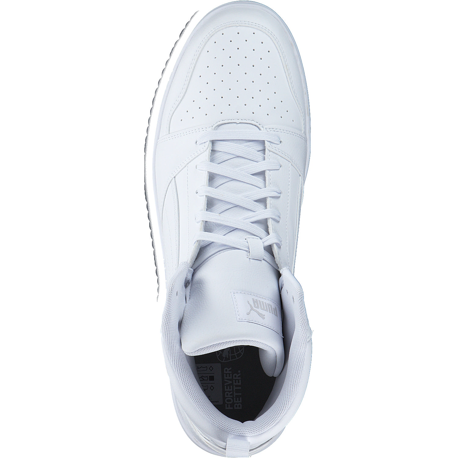 Puma Rebound v6 392326, Sneakers High, Herren, Weiß