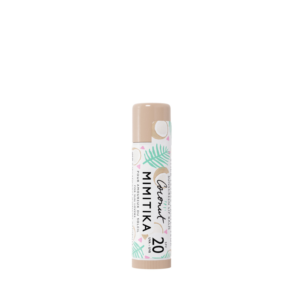 Mimitika STICK LÈVRES PROTECTEUR SPF 20 - COCO SUNSCREEN LIP BALM SPF 20 - COCO STICK LEVRES