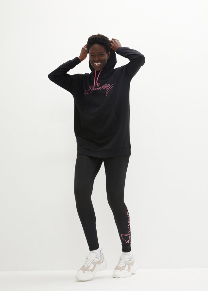 Oversize Sweatshirt mit Kängurutasche