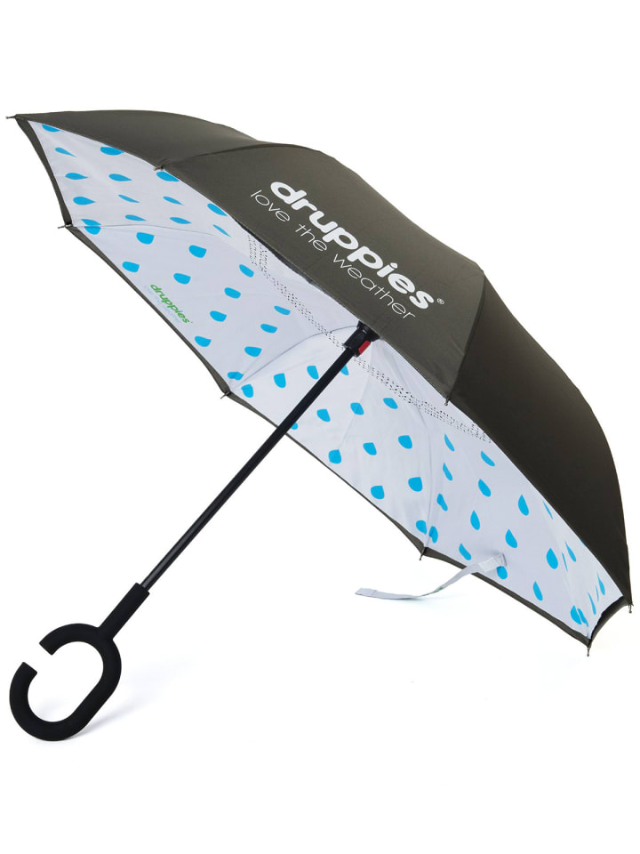 druppies Regenschirm in donkergrijs günstig kaufen onesize
