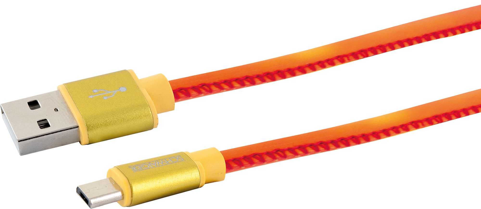 Schwaiger Micro USB 2.0 Chamäleon Ladekabel