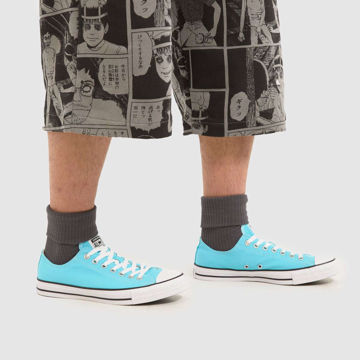 Converse All Star Ox – Turkosa sneakers