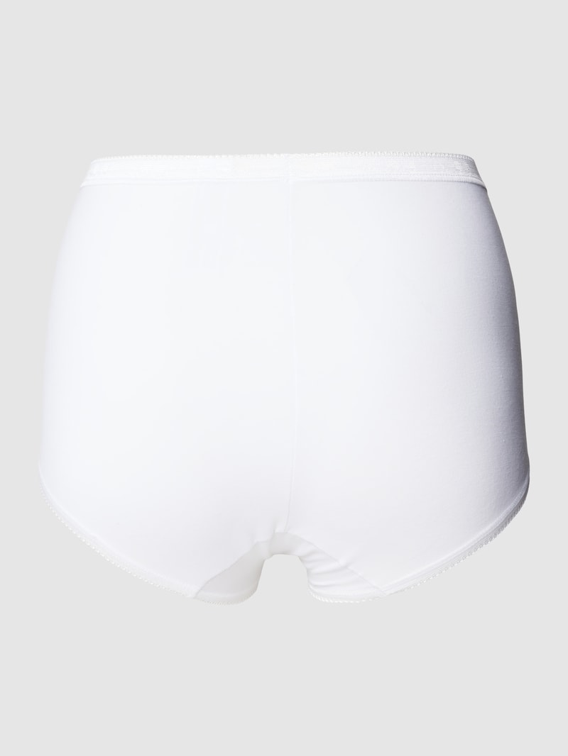 Pants mit Spitze im 4er-Pack in weiß