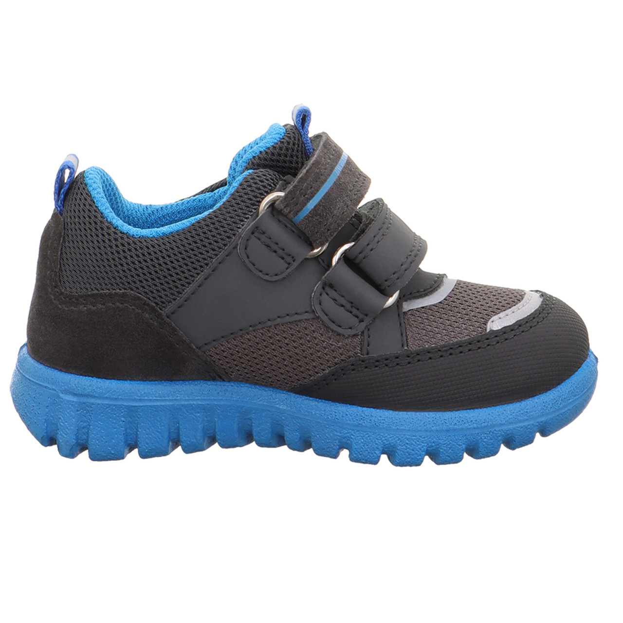 SPORT7 MINI - Grau/TürkisSneaker low mit Klettverschluss