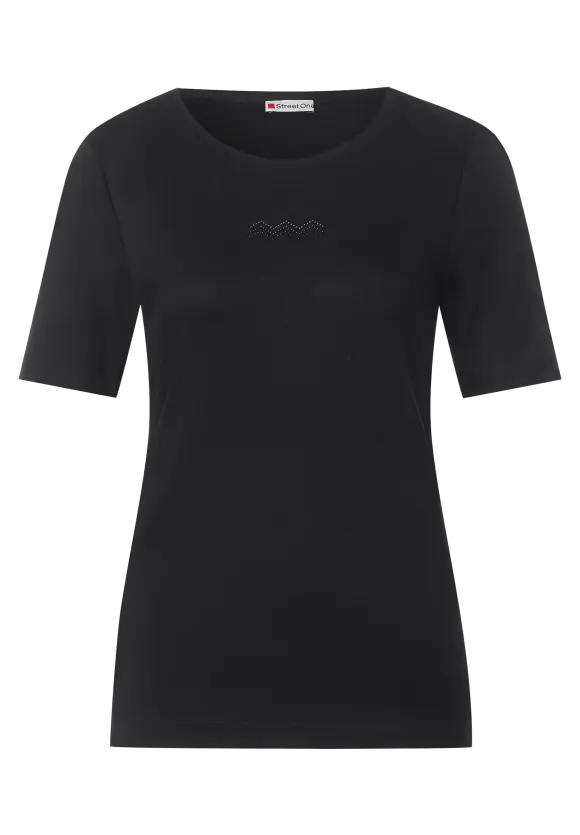 Street One T-Shirt mit Artwork Dessin
