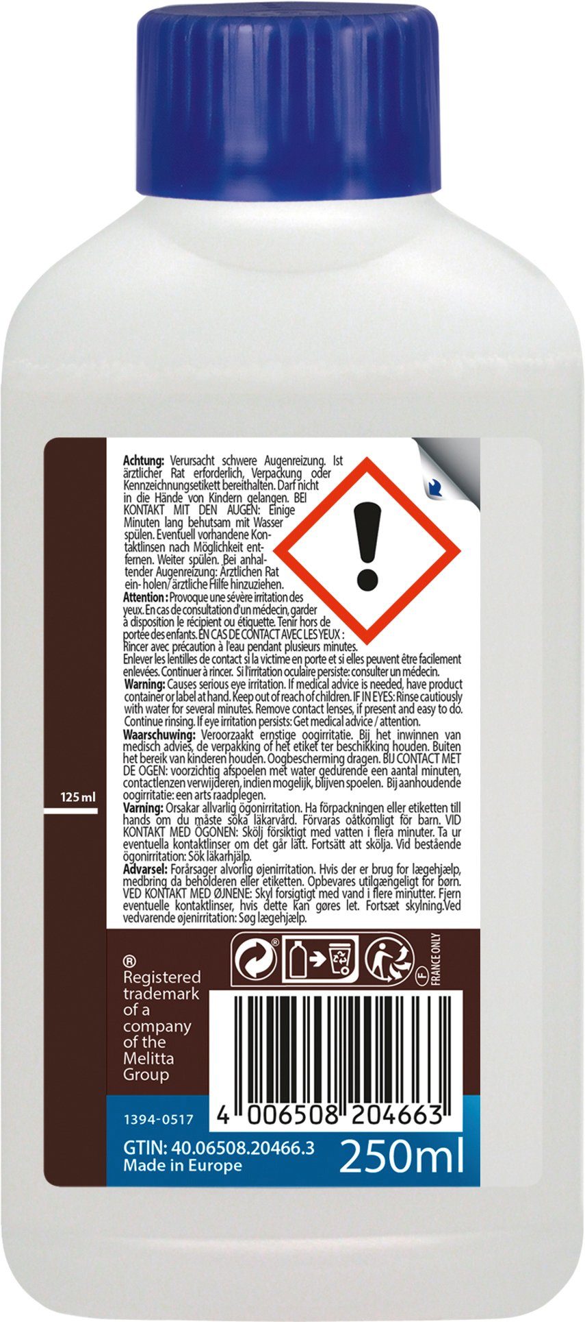 Melitta ANTI CALC Espresso Machines Entkalker Entkalker