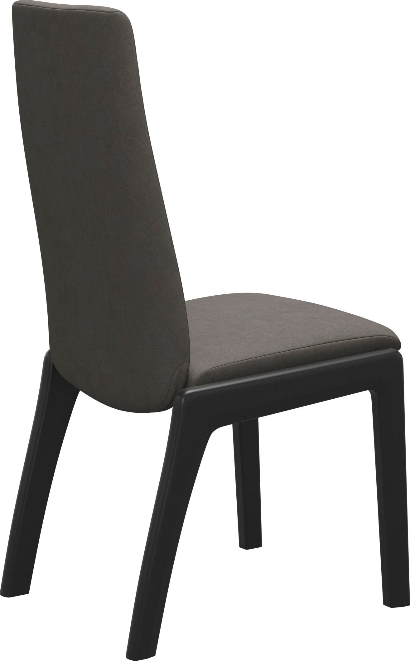 Stressless® Polsterstuhl Laurel, High Back, Größe M, mit abgerundeten Beinen in Schwarz